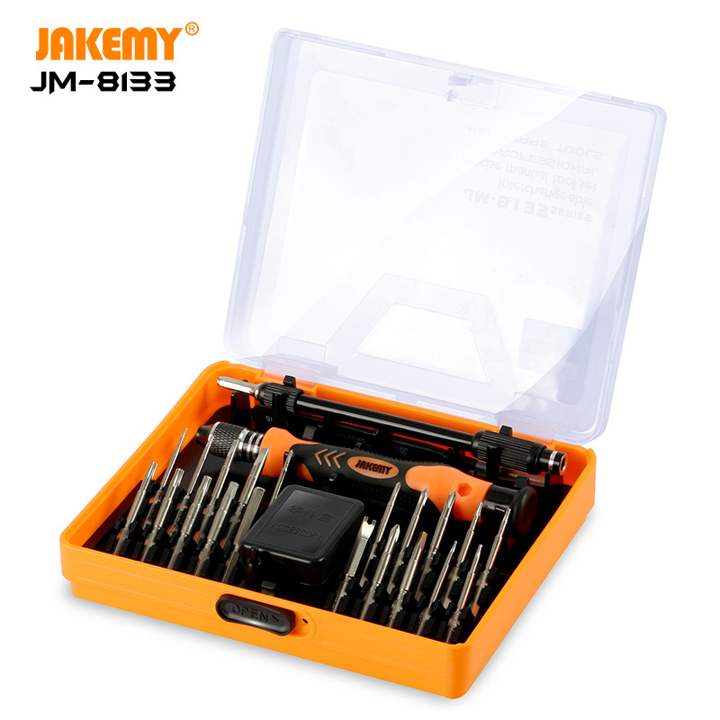 JM-8133螺丝刀套装 23件拆机螺丝批多功能组合玩具电子维修工具