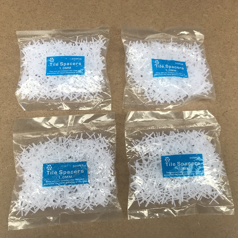 瓷砖贴砖工具瓷十字架 十字卡定位器500粒包装1MM|ms