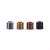 Black vermiculite four -color optional foreign trade thermal selling accessories micro -inlays 3*6 rows of hexagonal accessories