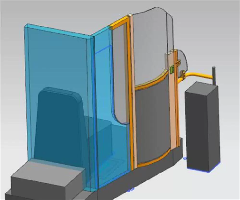 驾驶区隔离设施/围栏/围门/司机包围