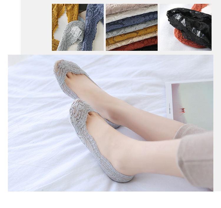 新款蕾丝船袜_08