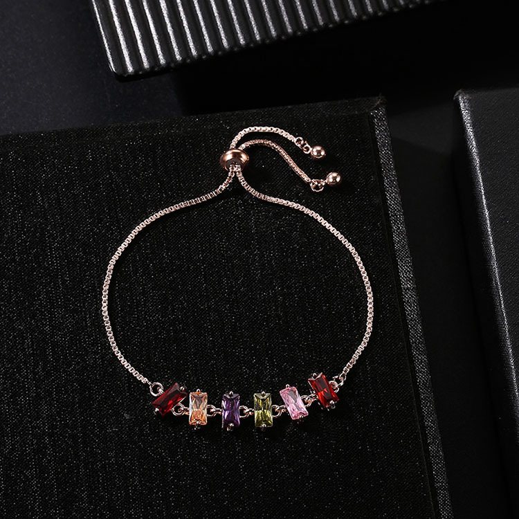 Fashion Geometric Copper Rhinestones Bracelets