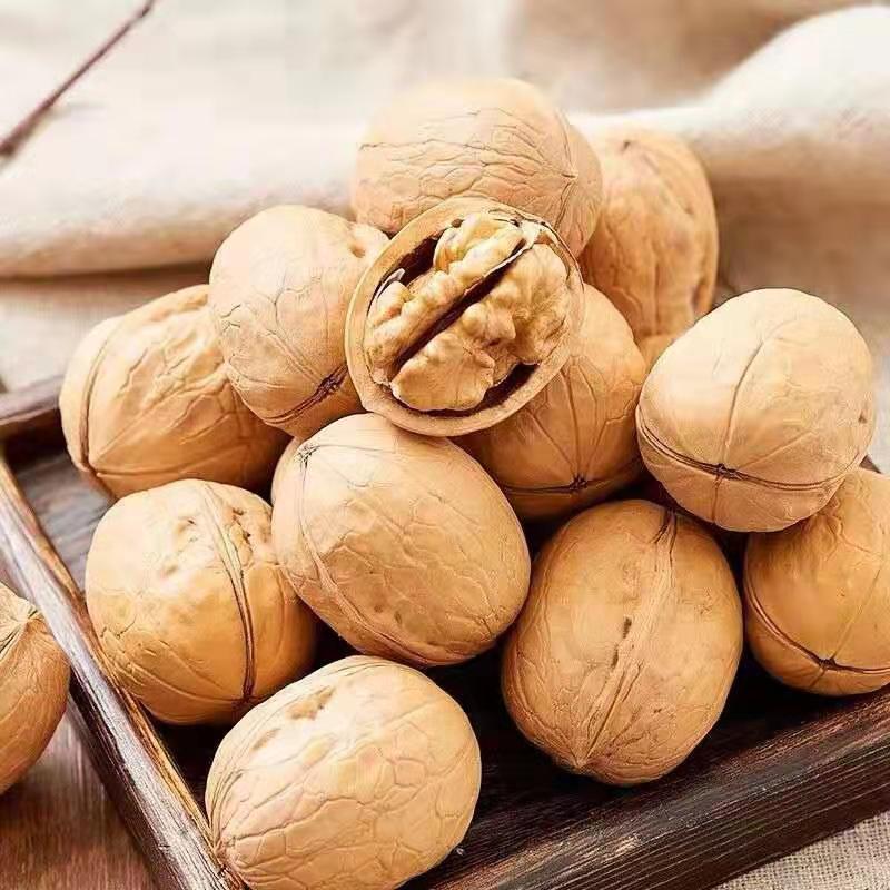 新疆薄皮核桃500g 阿克苏生核桃原味非纸皮批发干果坚果孕妇零食|ms
