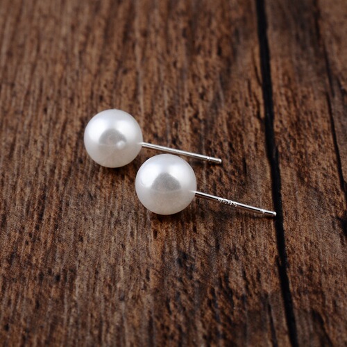 S925 Silver Needle Korean High-Light Pear Drop Earrings, Colorfast Minimalist Earrings, Fashion Accessory Manufacturer Wholesale