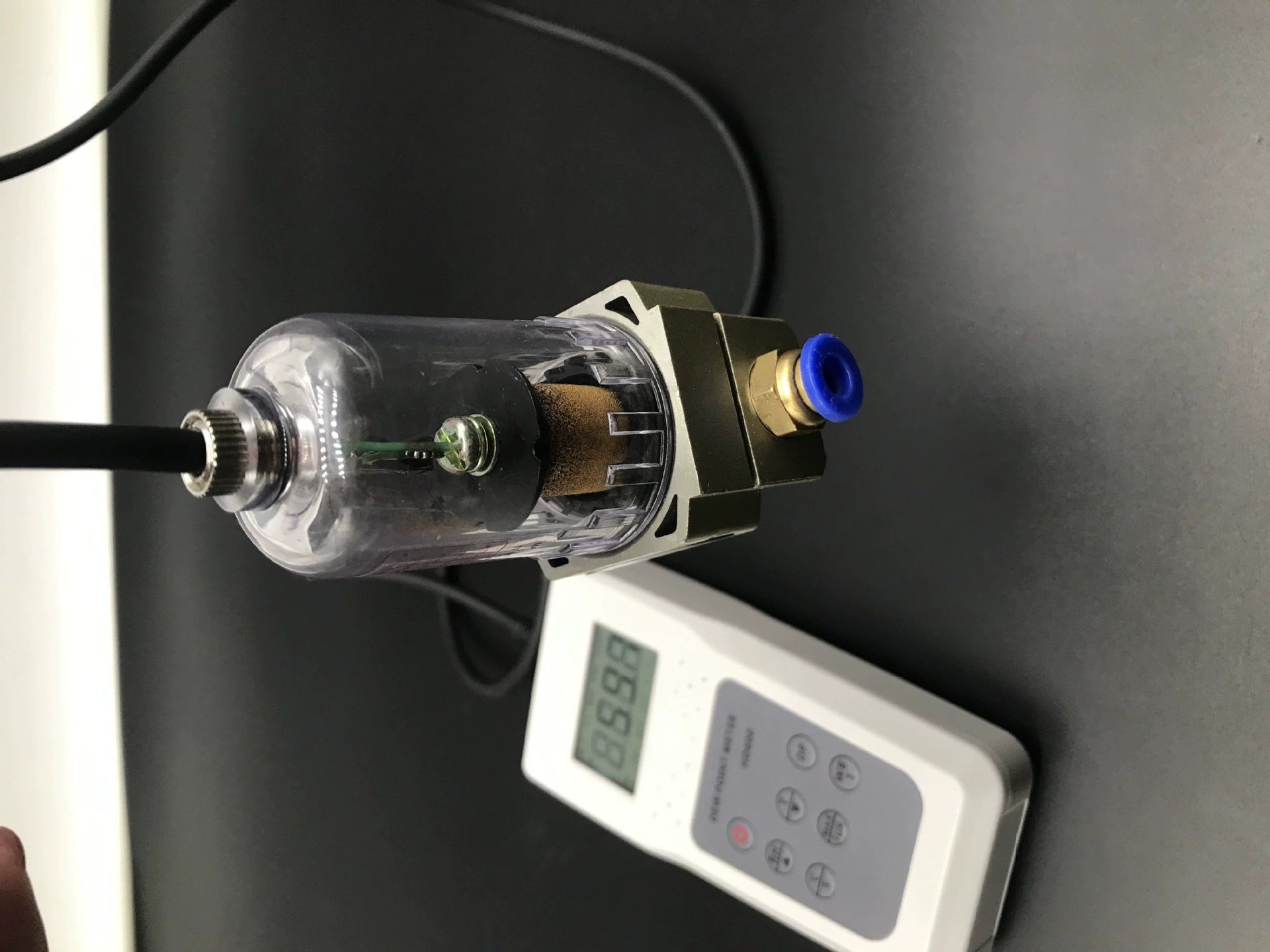 Трубопровод подачи природного газа водяной измеритель HD600 точка росы водяной измеритель