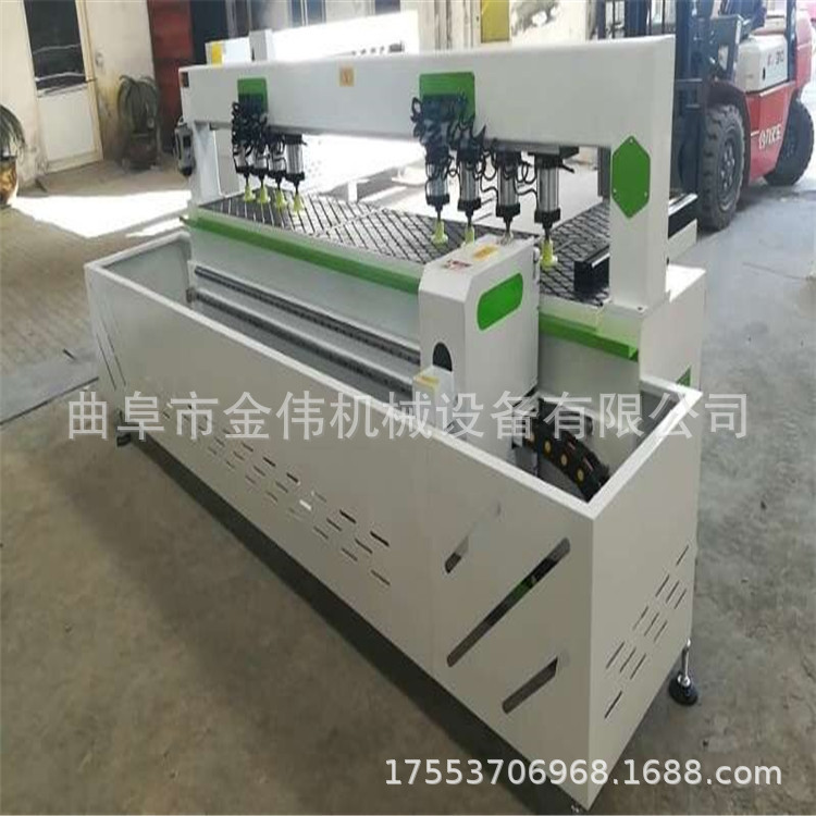 数控板式侧孔机 木工全自动隐形三合一孔侧孔机 直线导轨 出厂价
