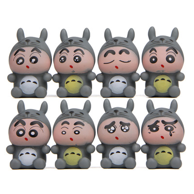 8款小生cosplay百变萌表情韩版创意手办烘焙景观造景公仔玩偶|ru