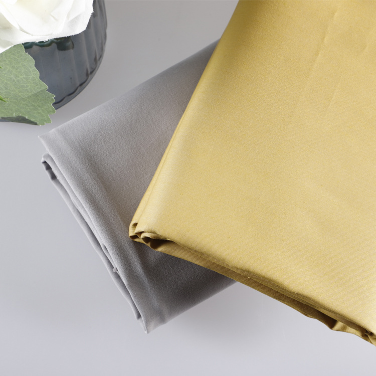 新款棉锦双色服装面料春夏西服运动服裤装面料|ms