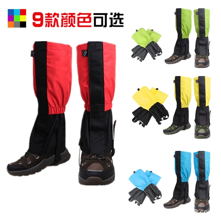Cubierta de nieve Montañismo al aire libre a prueba de barro Cubierta de zapatos a prueba de insectos a prueba de arena del desierto Cubierta de pies Esquí a prueba de nieve venta al por mayor transfronterizo