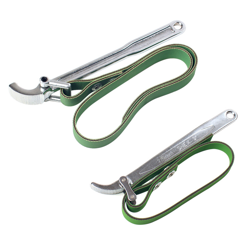 Saike cinturón llave filtro de aceite cinturón llave rápida llave de rejilla de aceite 9 pulgadas 12 pulgadas alicates de cinturón