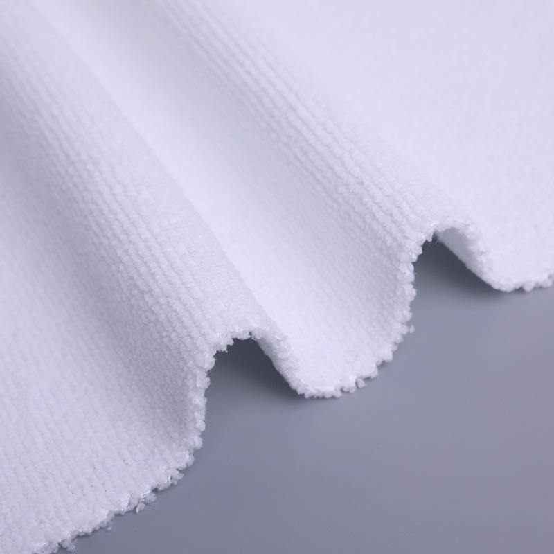 Microfiber Towel Fabric 250g 100% Polyester Double-Sided Towel Cloth for Car Detailing, Beauty, Water Absorption, Beach Towel Material