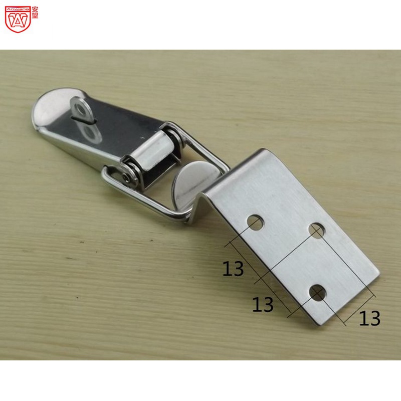 AW104 gancho de acero inoxidable hebilla cadenas caja hebilla boca de pato hebilla torre hebilla de resorte hebilla colmena