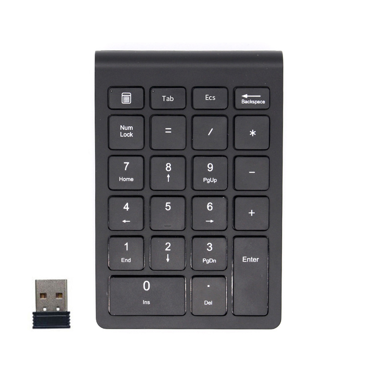 Private model digital keyboard 2.4G wireless small keyboard Note…