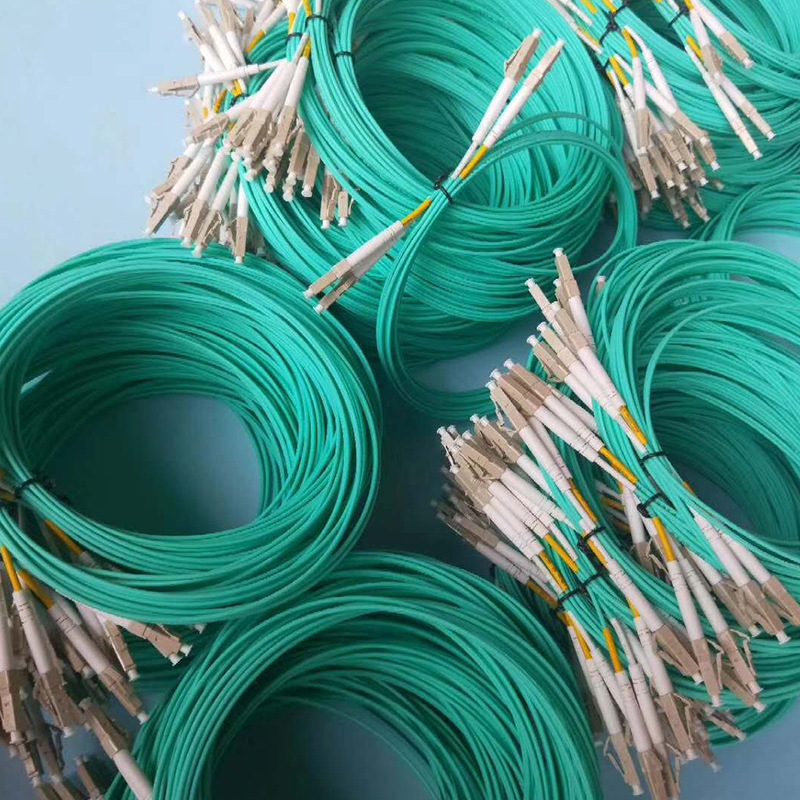 通信用光纤跳线交换机/收发器跳纤万兆千兆单模光缆LC适配LC头