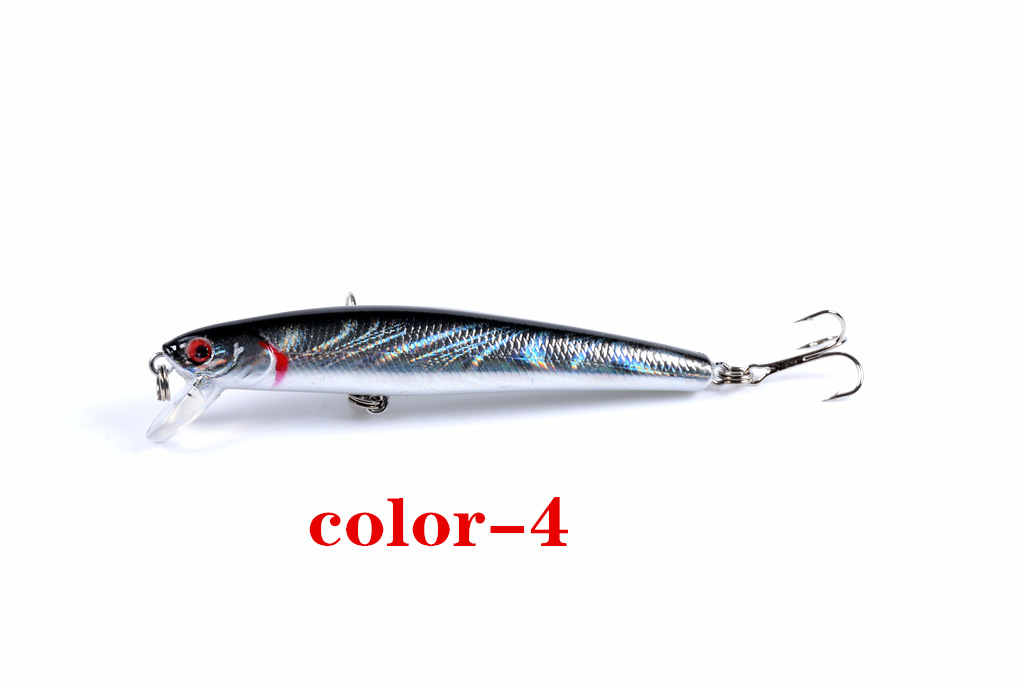 Sinking Minnow Fishing Lures Hard Plastic Baits Fresh Water Bass Swimbait Tackle Gear