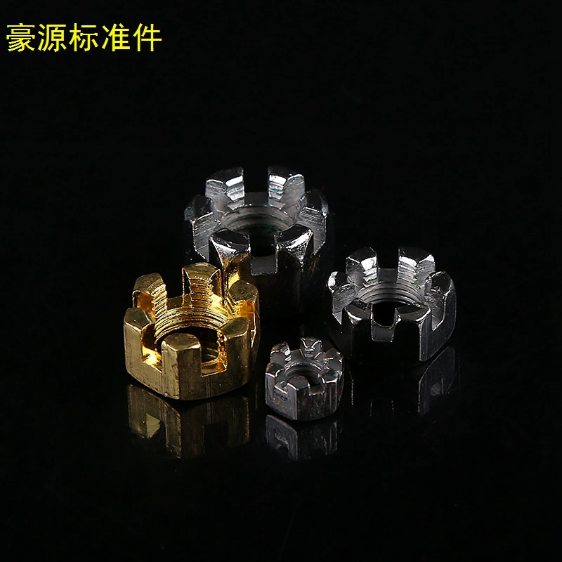 Фабрика оптом шлицевая гайка ось позиционирования слот женский шестигранник шлицевая гайка настройки