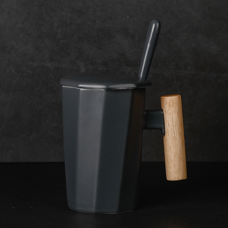 Tazas de cerámica poligonal tazas de café creativas tazas de agua tazas personalizadas LOGO tazas de regalo