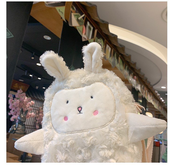 Teddy Soft Cute Little Sheep Shoulder Bag Cute Cartoon Girl Mobile Phone Bag display picture 29