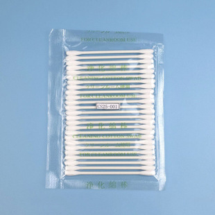 Industrial dust-free room purification cotton swab round pointed paper Rod anti-static wiping stick