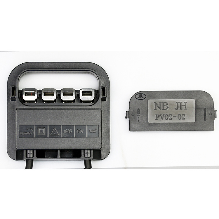 太阳能接线盒PV-JH02-02  1500v电压 二极管20sq 045*3 防水ip65