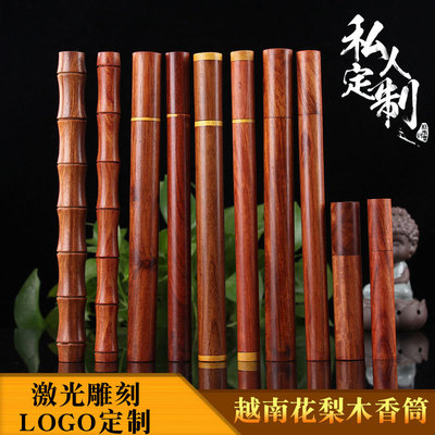 Manufactor Direct selling Vietnam Rosewood Hong barrel woodiness Sandalwood Joss stick Housekeeper Aloe Hong barrel wholesale customized LOGO
