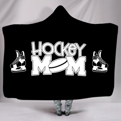 the skating shoes Magic cloak Hooded Cape adult children Hats double-deck Plush Blanket customized