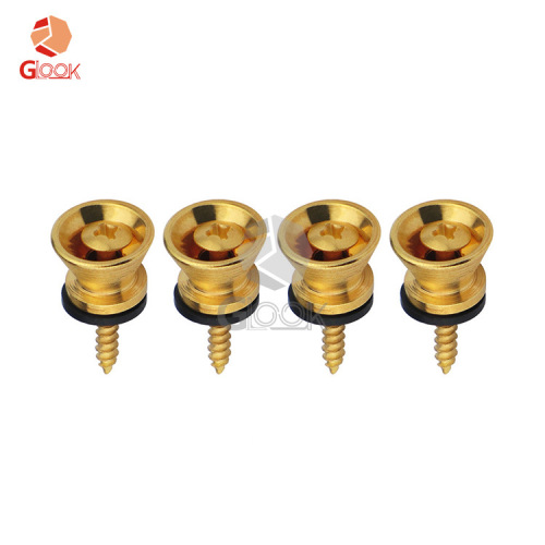 Folk classical guitar strap buckle nail tail nail electric guitar bass bass buckle lock strap anti-trip wholesale