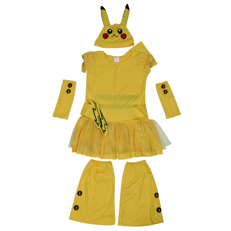 Girls Pikachu Costume Details