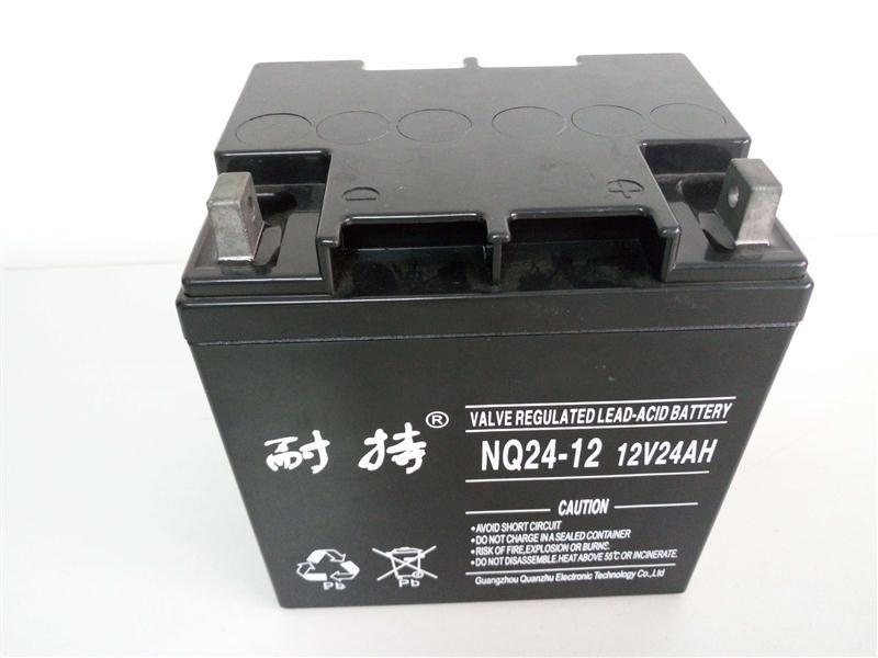 耐持蓄电池12V24AH 耐持NQ24-12蓄电池 UPS电源 EPS电源蓄电池