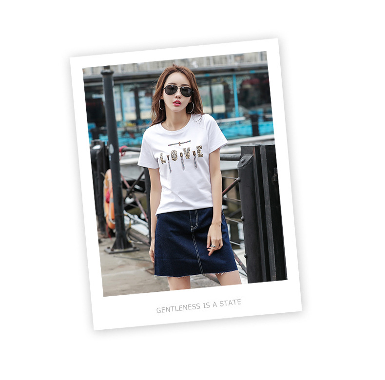 Tshirt femme SOOSSN  RéPARATION en Odell - Ref 3315096 Image 21