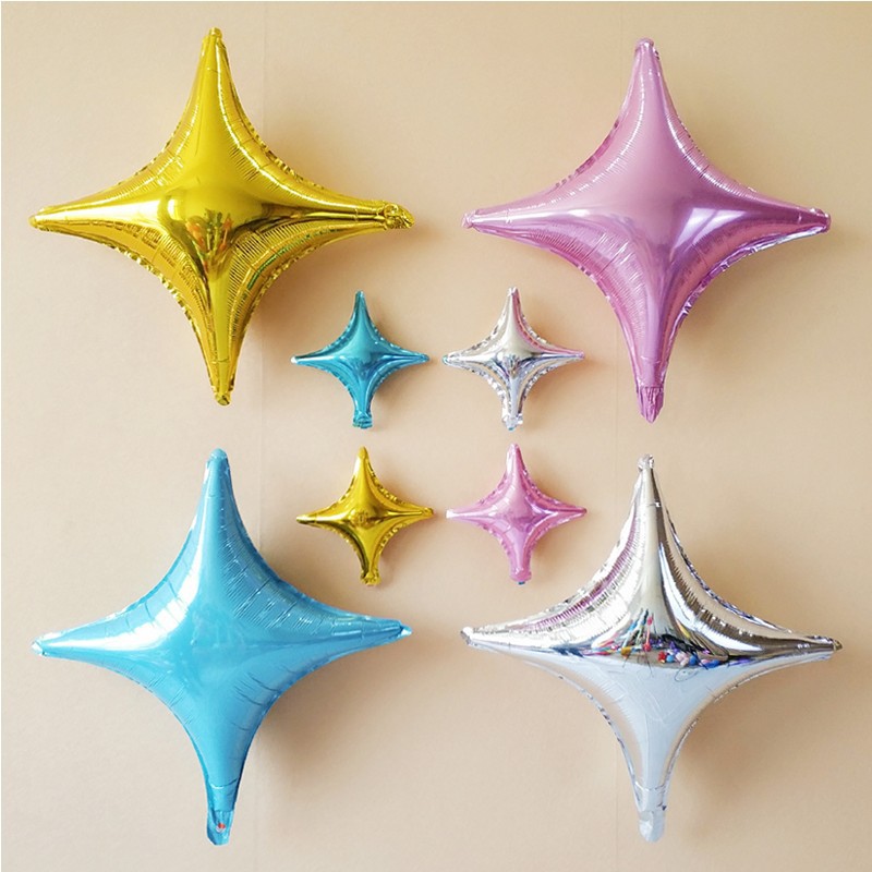 10 inch 24 inch four-pointed star alumin...