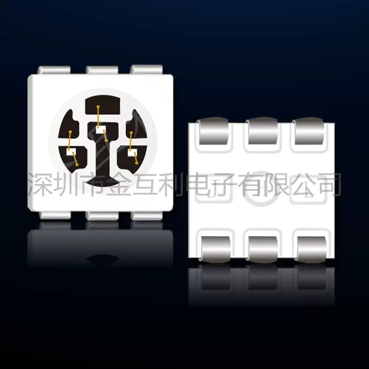 高亮 低光衰晶元芯片 5050贴片式LED灯  绿光 LED夜灯灯珠高亮度