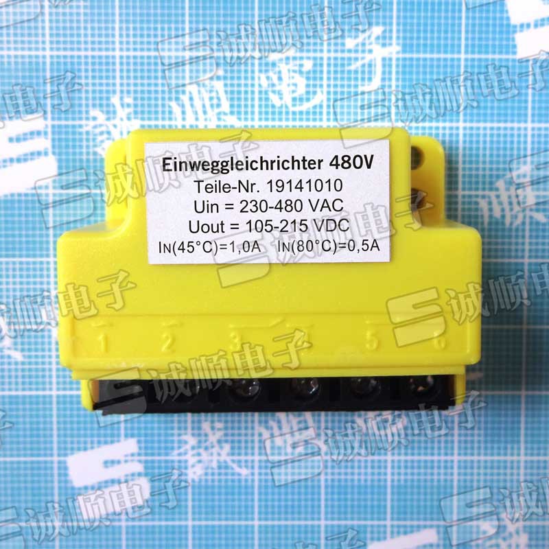 EinwegGleichrichter 480V 19141010 230-480 VAC 105-215 VDC