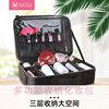 Cosmetic Portable capacity major Makeup artist Makeup Storage bag multi-function Nail enhancement Needlework hold-all