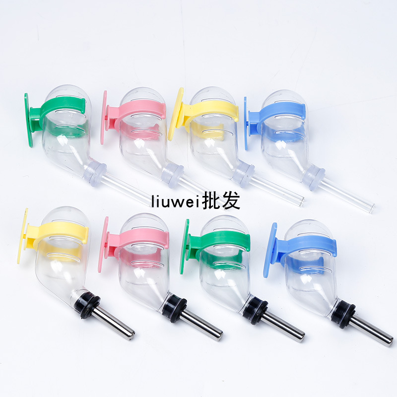 Hamster drinker 60ml can hang cage drinker pet Golden Bear ball drinking utensils kettle Hamster drinker 60ml can hang cage drinker pet Golden Bear ball drinking utensils kettle