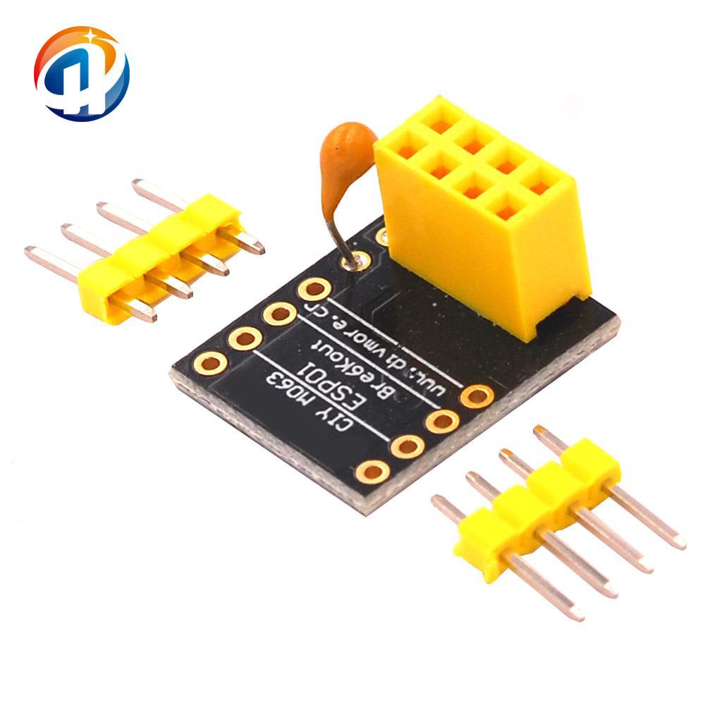 ESP01/01S转接板面包板适配器ESP8266 ESP01 ESP01S 无焊