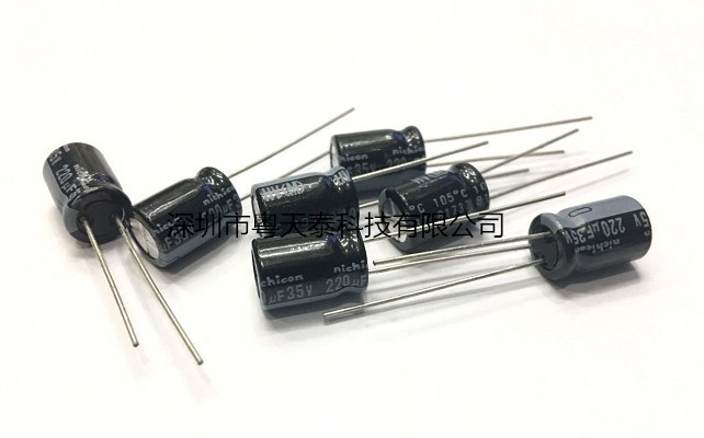 原装nichicon尼吉康 电解电容35V 220UF 8X11.5 8X12都有 HV系列