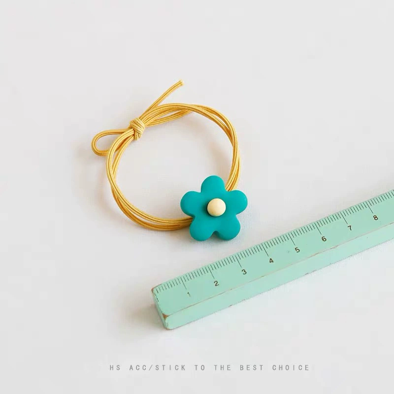 Brand hair rope flower-shaped, hair accessory, flowered