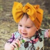 Brand children's hair accessory, cloth, headband, nylon helmet with bow, European style