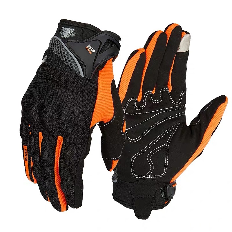 Breathable gloves, racing car all-season for men and women, summer equipment, fall protection 4