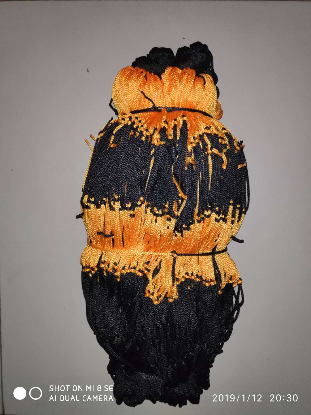 厂家黄黑色球兜大量供应优质，篮球网袋篮球网球类通用网兜