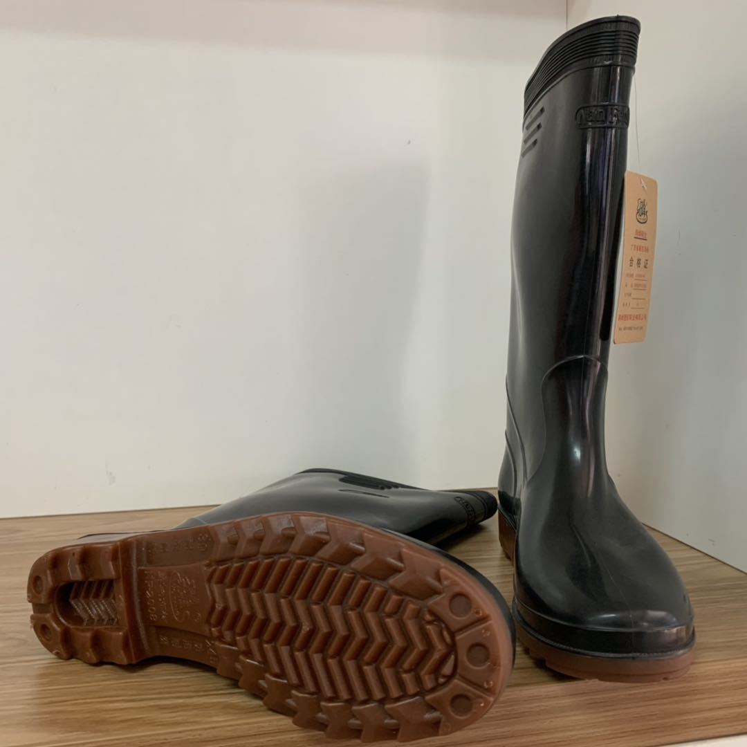 驼峰牌2008B耐酸碱胶水靴 男士高筒中筒水鞋雨靴耐磨防滑雨鞋厂家