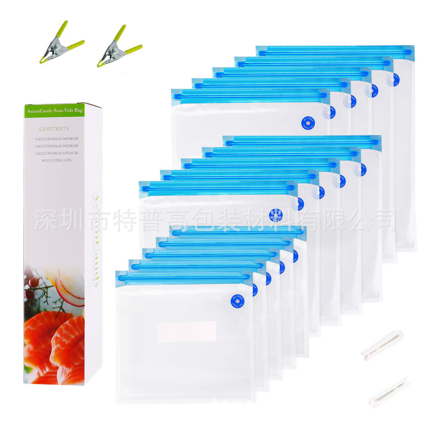 Useful Vacuum Food Bags for Sous Vide Cooking Kit