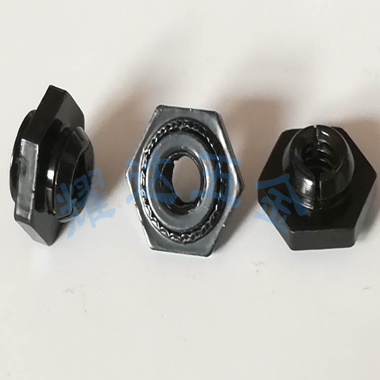 LK/LKS/LKA-M4-1/2自锁螺母 铁质六角螺丝/不锈钢/铝质自锁螺丝