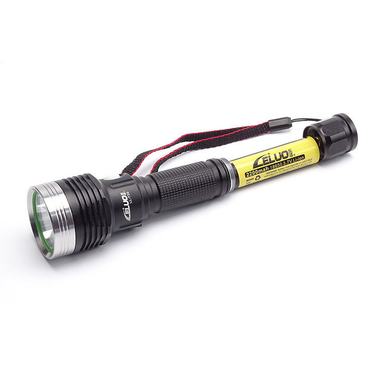 Lampe torche 10W - batterie 18650 batterie au lithium mAh - Ref 3399173 Image 4