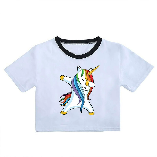 sssnicorn-Printed-O-neck-Short