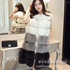 Manufactor wholesale Autumn and winter leather and fur Vest new pattern fashion have more cash than can be accounted for Korean Edition Imitation Fox leather and fur coat