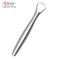 Manufacturer direct supply tongue scraper, tongue cleaner, tongue deodorizer, stainless steel tongue scraper
