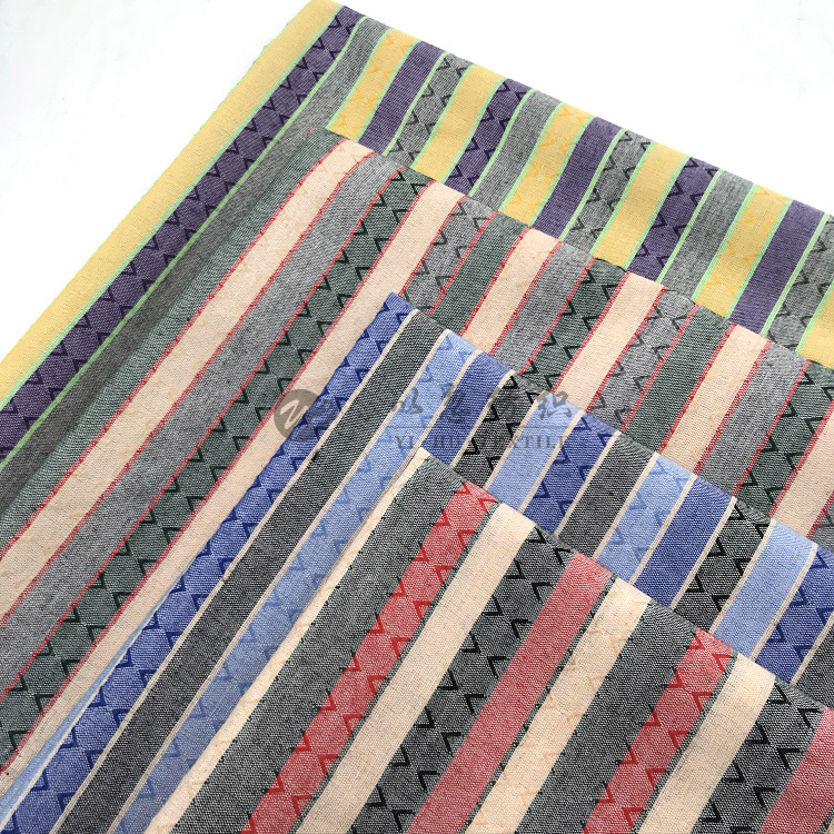 现货供应 涤棉提花 时尚小清新 公主裙面料 女装专款 日韩爆款