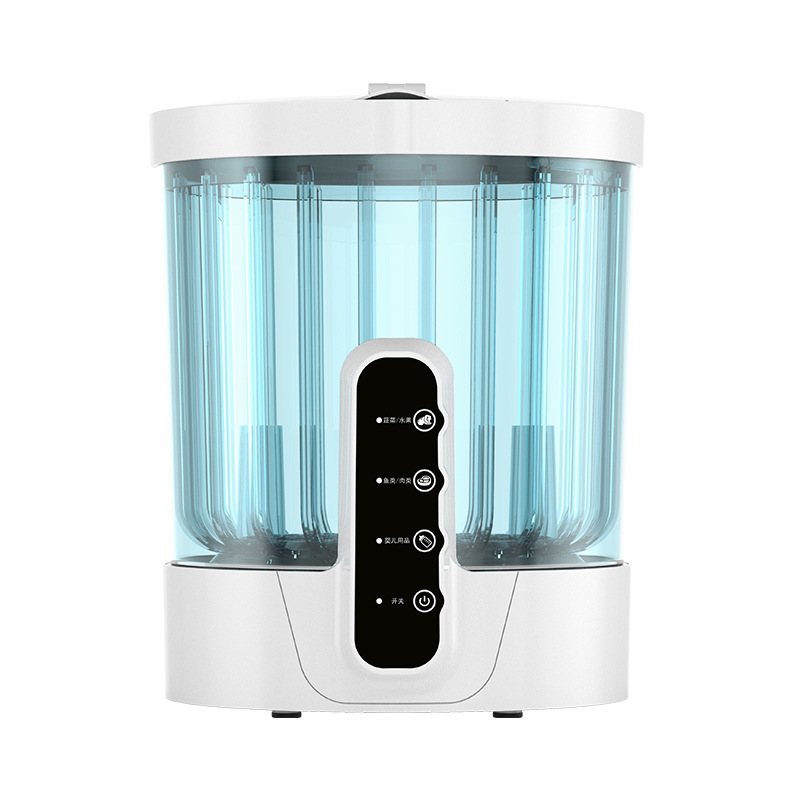 赞锋 新款ABS材质家用厨房电器多功能气泡果蔬清洗机洗菜机批发|ms